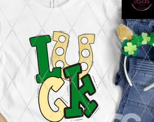 St Patrick’s day- Luck shirt