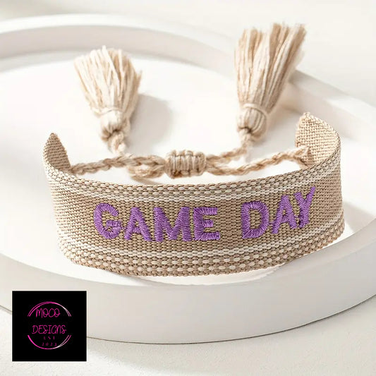 game day bracelet