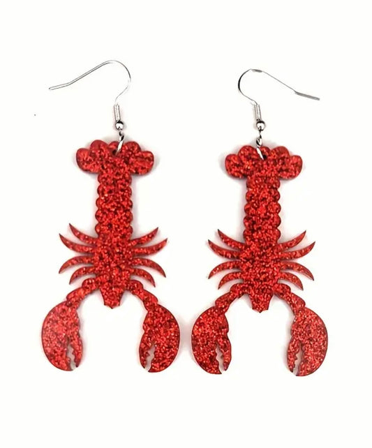 Crawfish earrings