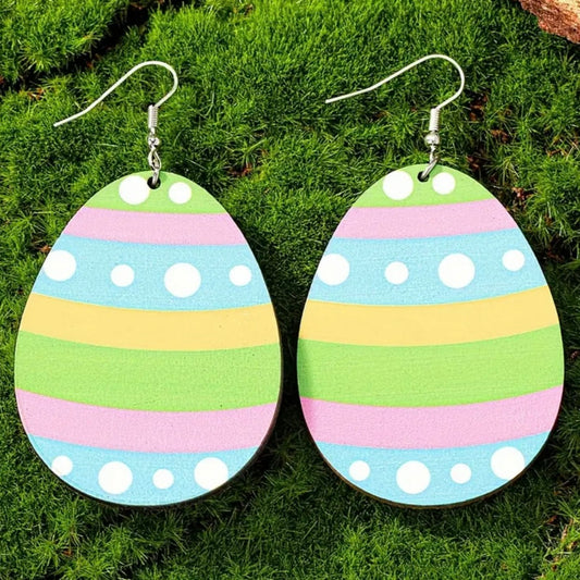 Earrings egg earrings