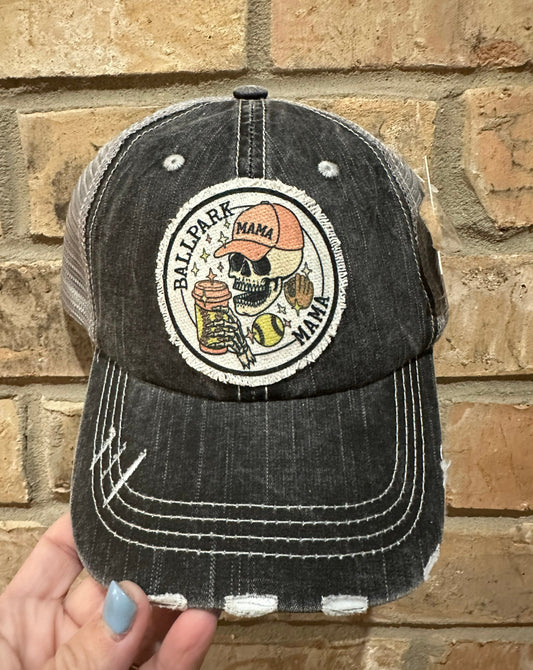 Cap - Frayed patches